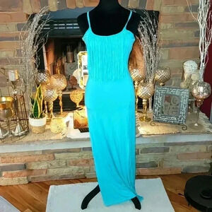 Wasabi and Mint Maxi Dress